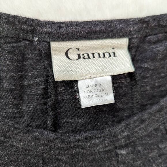 Ganni Gray Shirt Dress - Picture 8 of 9